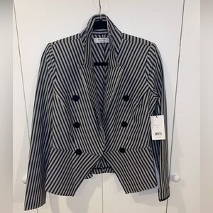 NWT Bailey Gelato Double Breasted Stripped Blazer
